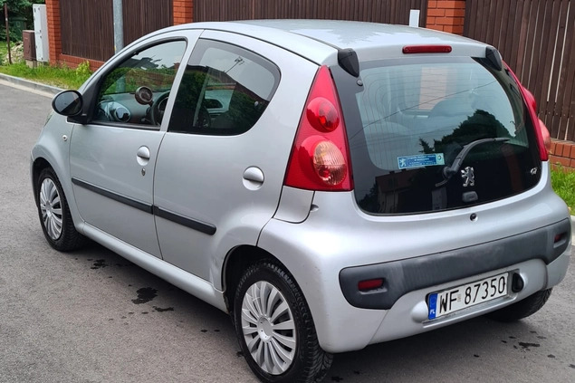 Peugeot 107 cena 9900 przebieg: 126000, rok produkcji 2007 z Ząbki małe 29